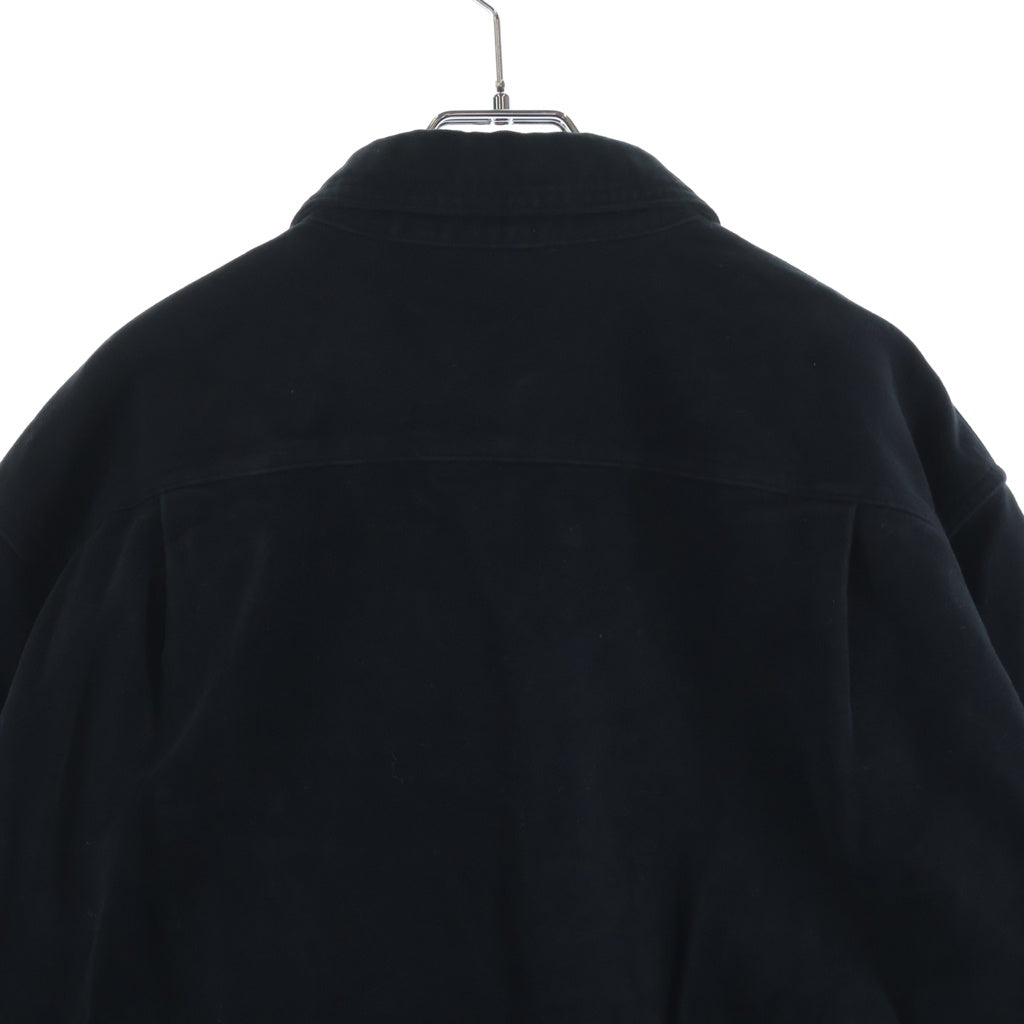 STONE ISLAND(ストーンアイランド) ベロアオーバーシャツ 長袖シャツ K2S151200019 ブラック