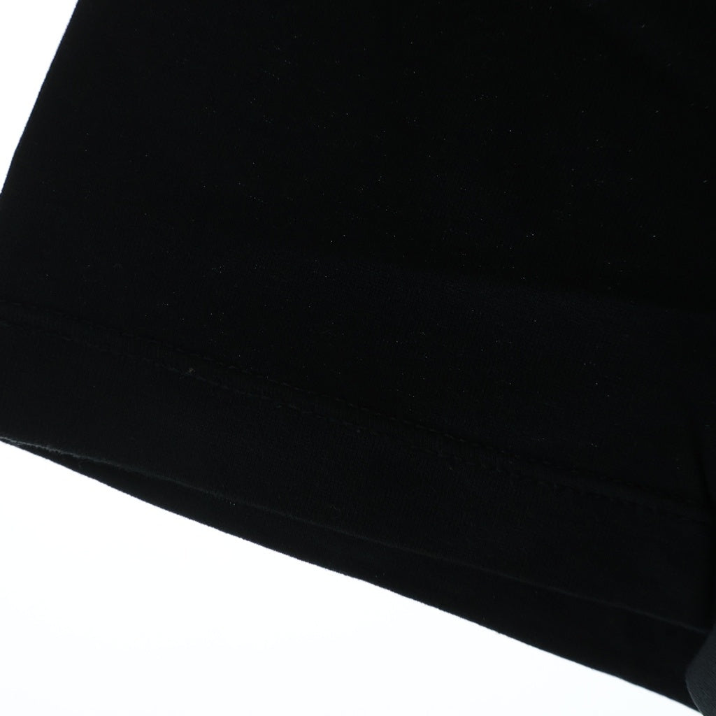 MONCLER(モンクレール) MAGLIA T-SHIRT H10918C00057 8390Y ロゴワッペン付き半袖Tシャツ ブラック
