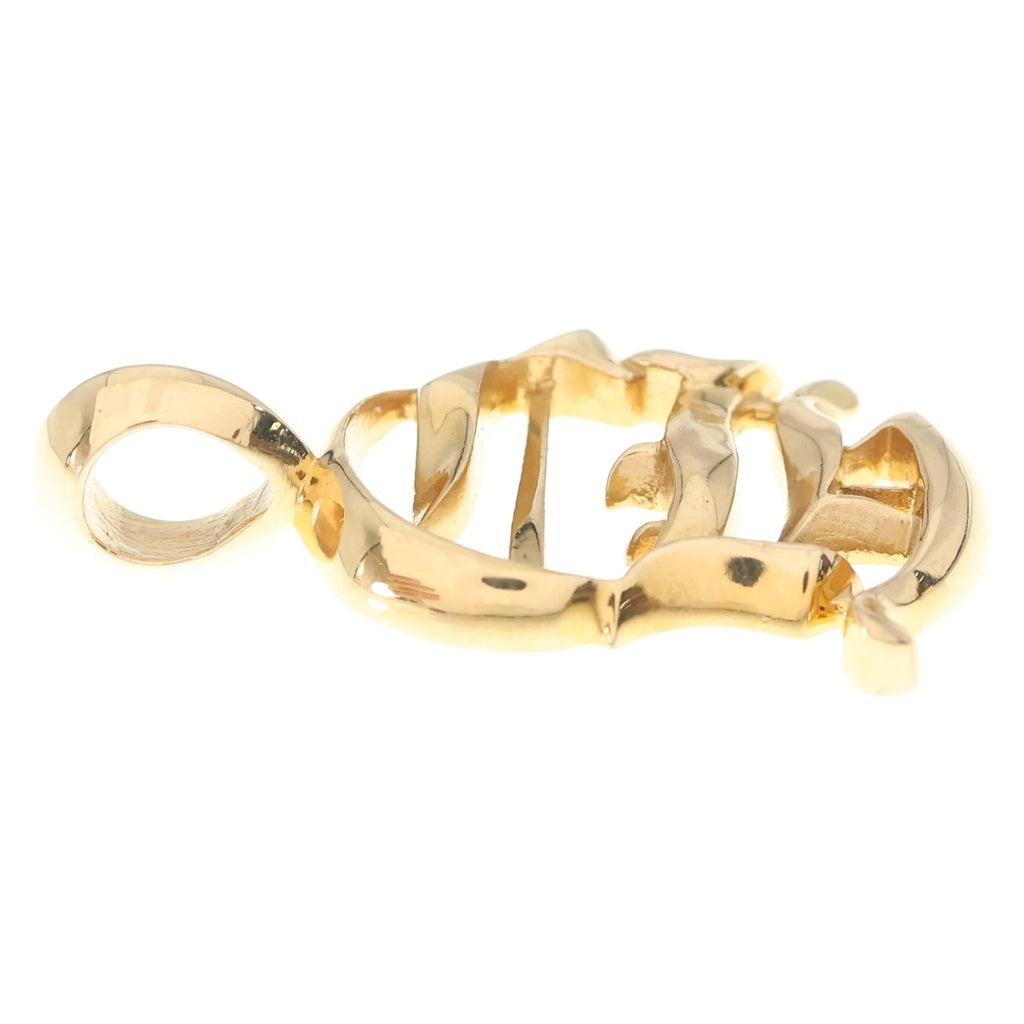 CHROME HEARTS(クロムハーツ) 22K CH LOGO CHロゴ ネックレストップ ゴールド