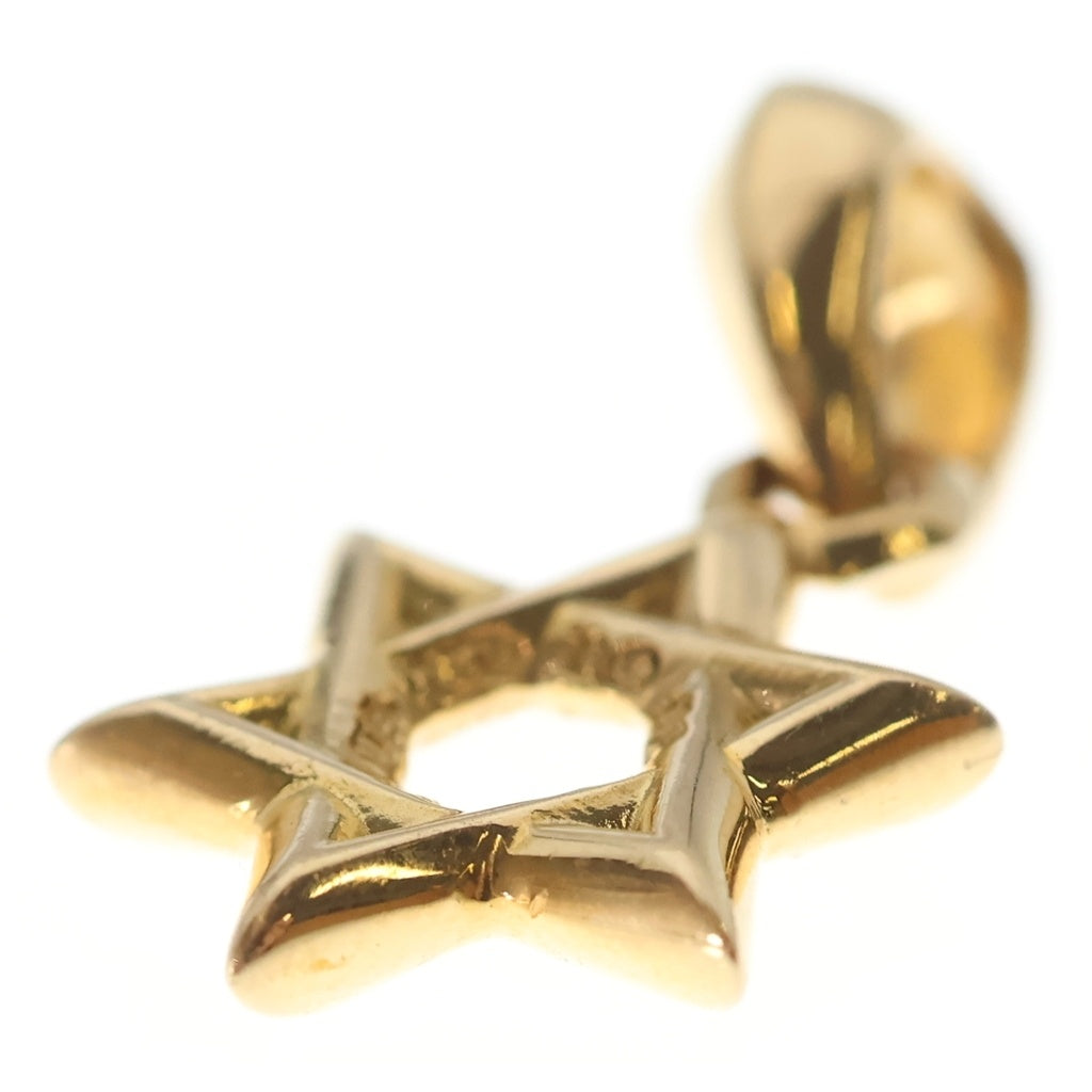 CHROME HEARTS(クロムハーツ) 22K STAR OF DAVID CHARM スターオブダビデチャーム ゴールドネックレストップ