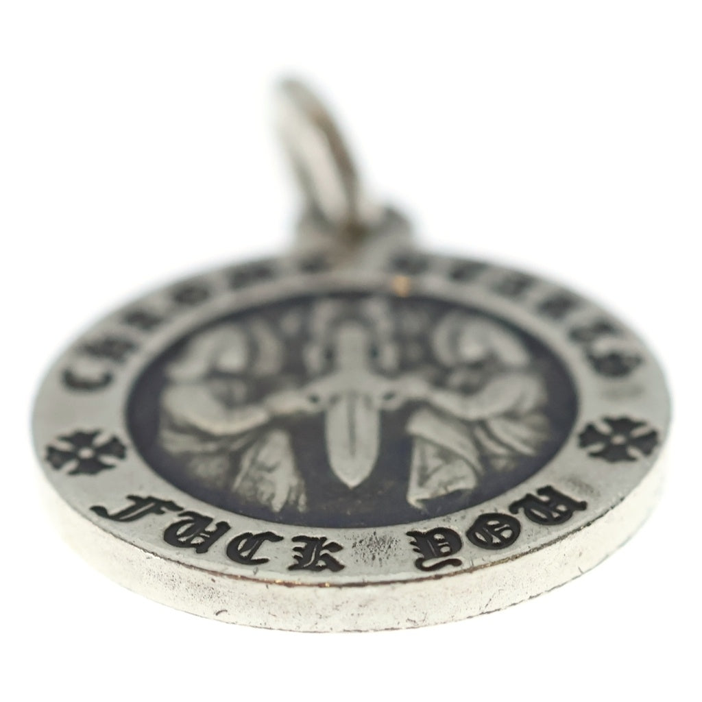 CHROME HEARTS(クロムハーツ) CHRM ANGL MDL V1 エンジェルメダルチャーム ペンダントトップ シルバーBCA229