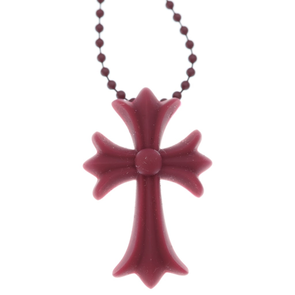CHROME HEARTS(クロムハーツ) RUBBER CH CRS SML スモールCHクロス ラバーネックレス シリコン BCA306