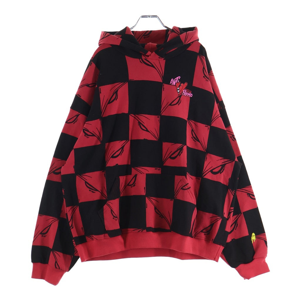 ANTI PROMO(アンチプロモ) 99EYES HOODIE MATTY BOY マッティボーイ ロゴプリントフーディー パーカー