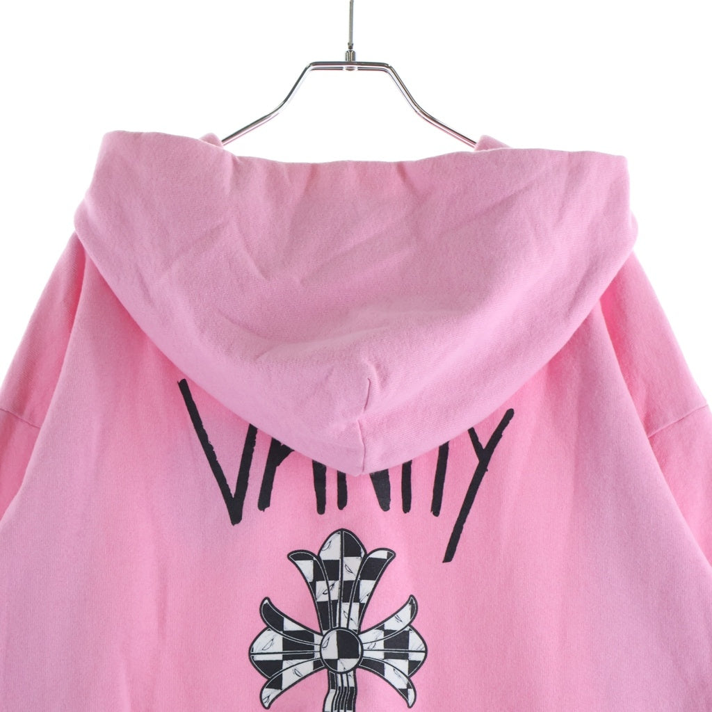 CHROME HEARTS(クロムハーツ) ×MATTY BOY PPO VANITY AFFAIR HD PLVR マッティーボーイ ヴァニティ プルオーバーパーカー フーディー ピンク