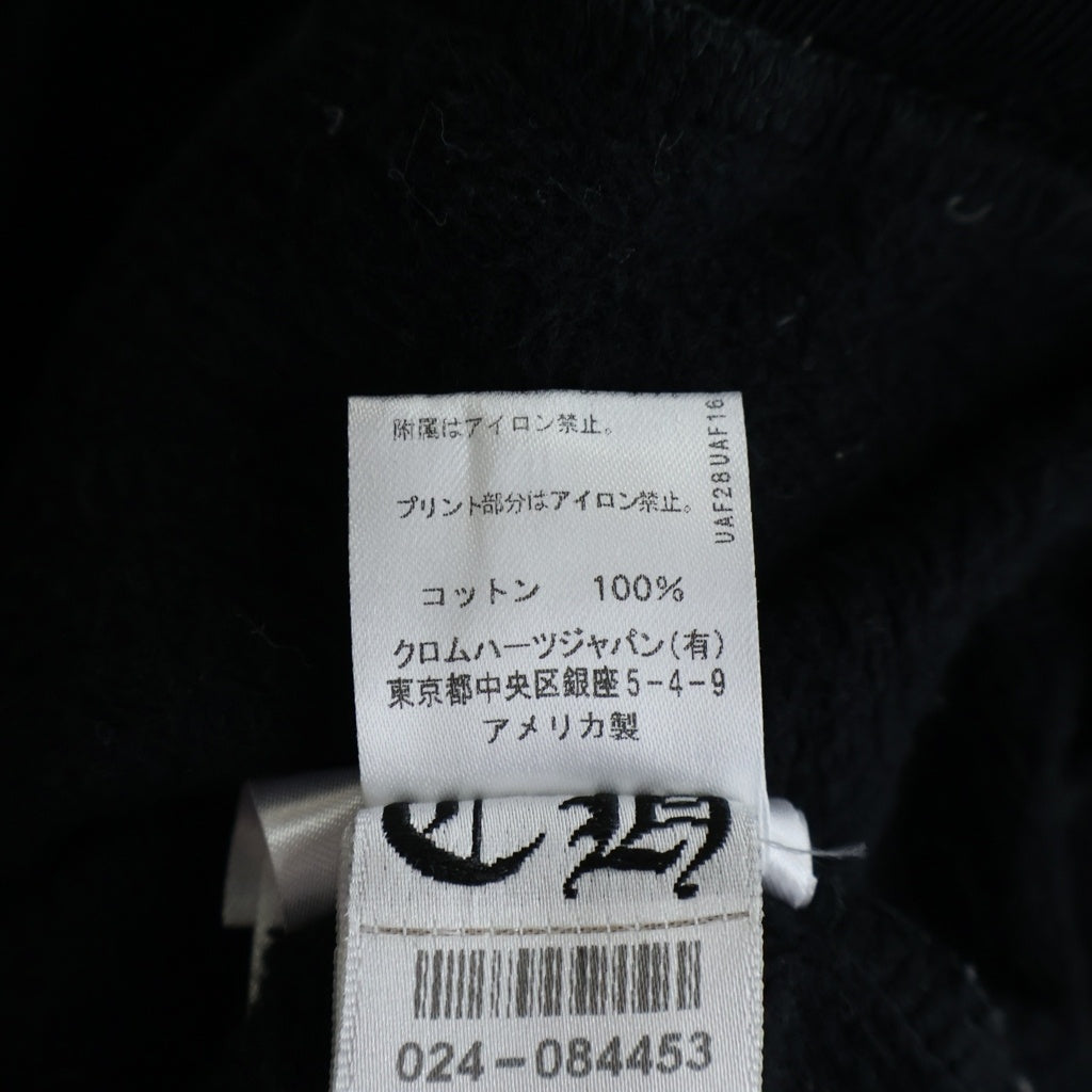 CHROME HEARTS(クロムハーツ) SWTSHRT HD ZIP FOTI フォティ マハリア ジップアップパーカー ブラック/レッド