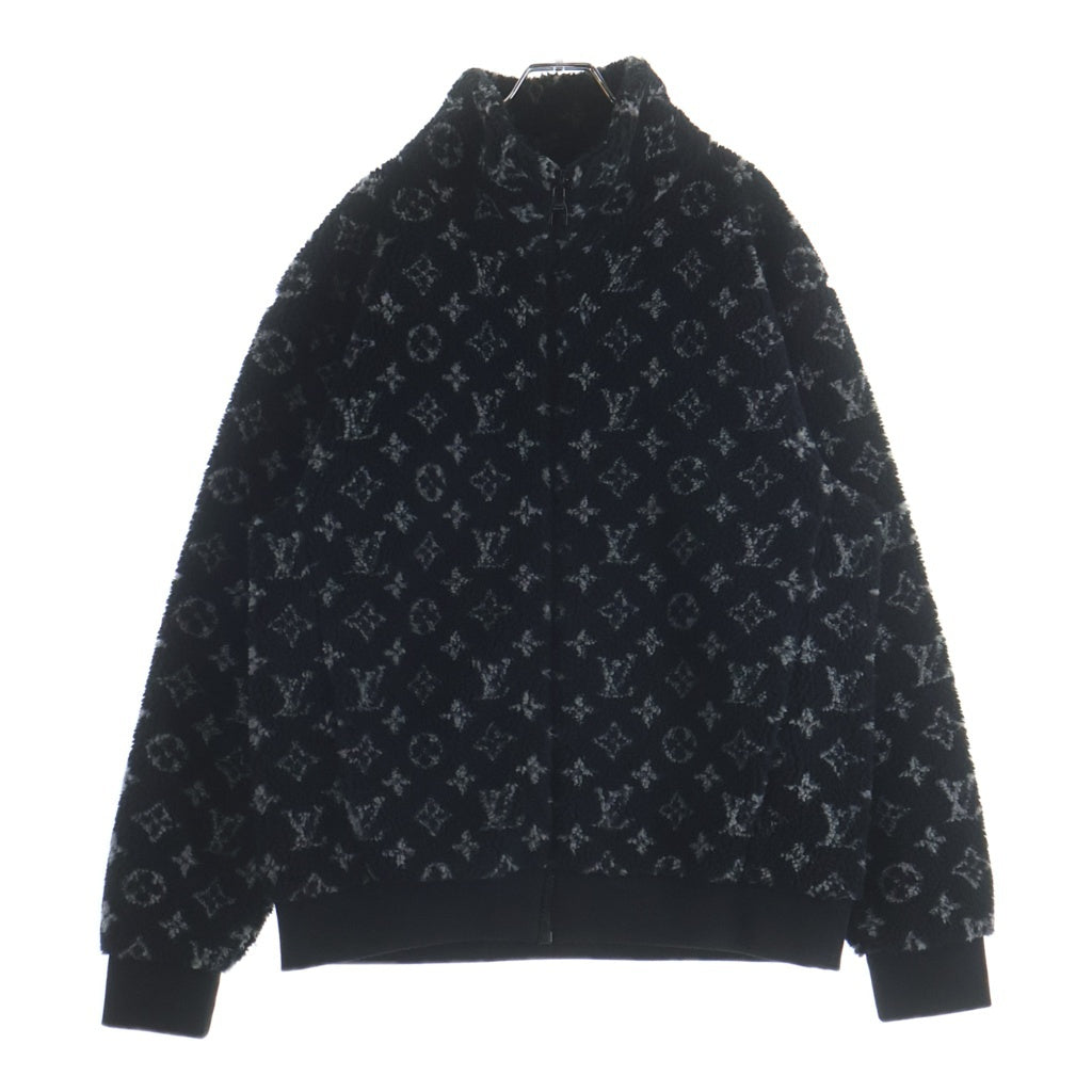 LOUIS VUITTON(ルイヴィトン) モノグラムフリースジップアップジャケット RM201M TCM HIY04W ブラック
