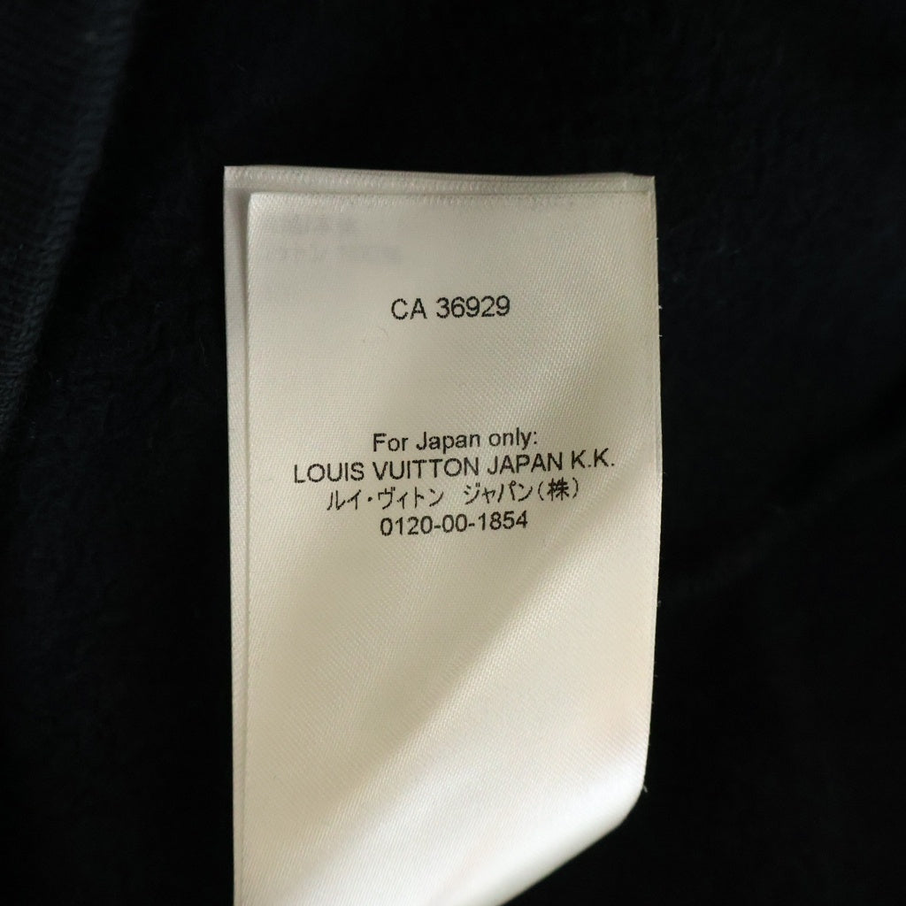 LOUIS VUITTON(ルイヴィトン) ジャズ マルチロゴ ジップアップフーディー パーカー #S RM231M SR1 HOY32W ブラック