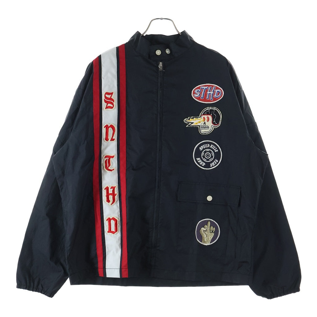 SAINT MICHAEL(セントマイケル) 25SS ×NEIGHBORHOOD ネイバーフッド STHD . JACKET SNTHD ジャケット SM-HR8-0000-073 ブラック