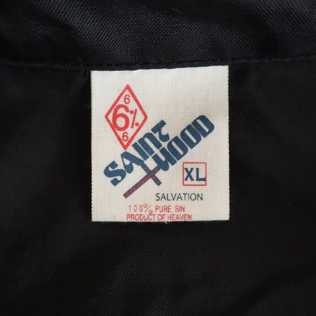 SAINT MICHAEL(セントマイケル) 25SS ×NEIGHBORHOOD ネイバーフッド STHD . JACKET SNTHD ジャケット SM-HR8-0000-073 ブラック