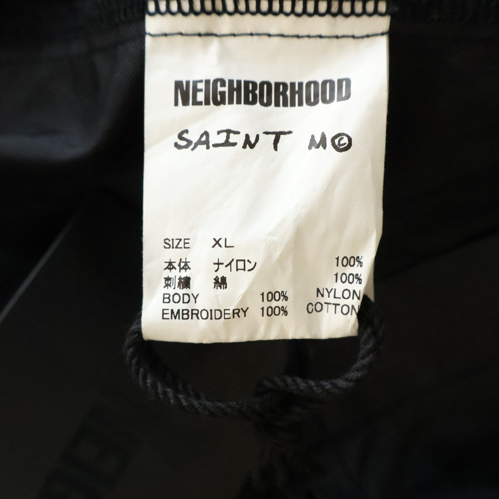 SAINT MICHAEL(セントマイケル) 25SS ×NEIGHBORHOOD ネイバーフッド STHD . JACKET SNTHD ジャケット SM-HR8-0000-073 ブラック