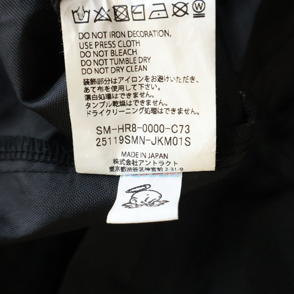 SAINT MICHAEL(セントマイケル) 25SS ×NEIGHBORHOOD ネイバーフッド STHD . JACKET SNTHD ジャケット SM-HR8-0000-073 ブラック