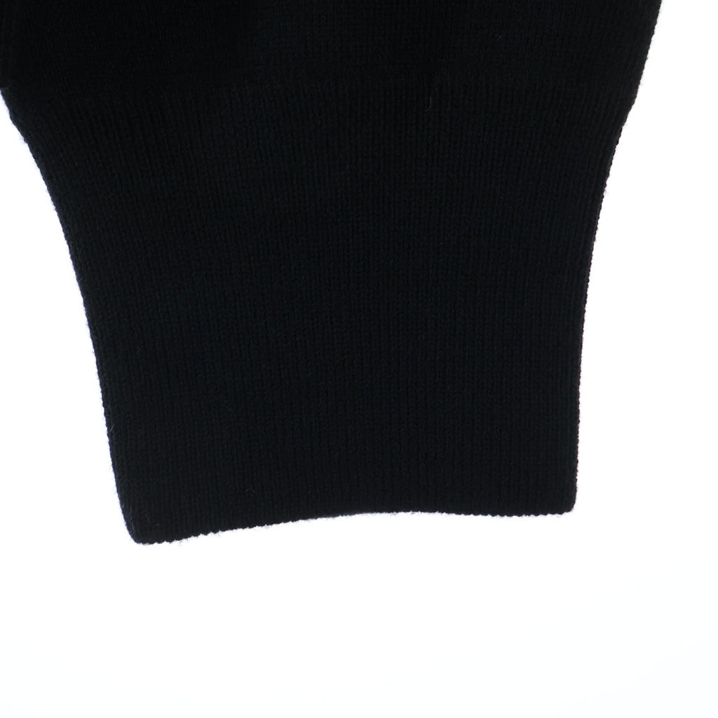 MONCLER(モンクレール) CARDIGAN TRICOT K20939B51000 A9018 ダウン切り替えニットジップアップカーディガン ブラック
