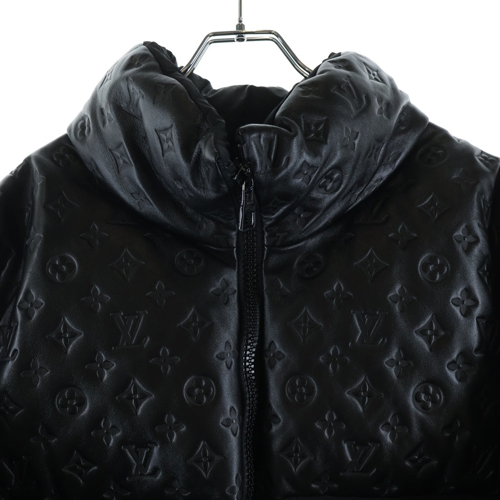 LOUIS VUITTON(ルイヴィトン) 23AW Monogram Pufer Down Jacket RM232 RSC HPB80E モノグラム パファーダウンジャケット ブラック