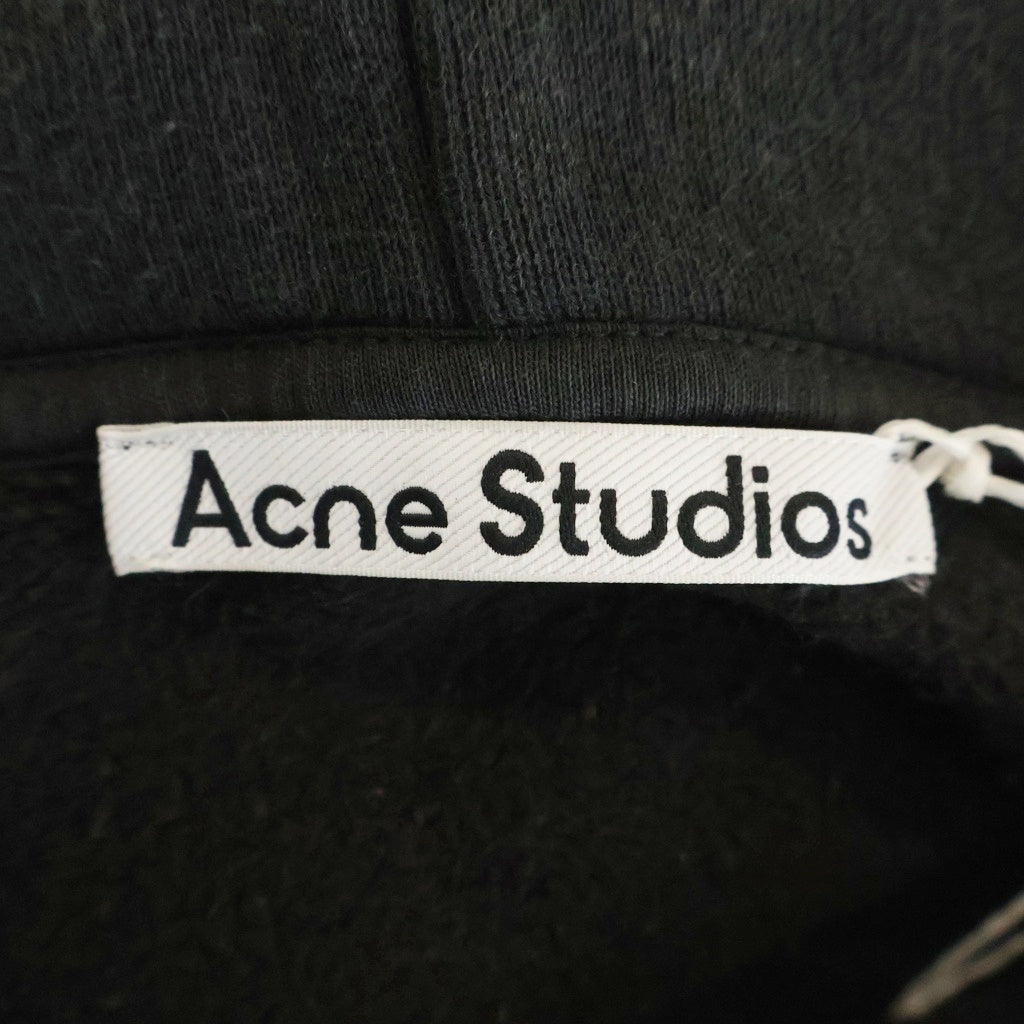 Acne Studios(アクネ ストゥディオズ) 25AW Back Logo Patch Hooded SweatShirt FN-UX-SWEA000019 バックロゴパッチ フーデッドスウェットシャツ スウェットパーカー グレー