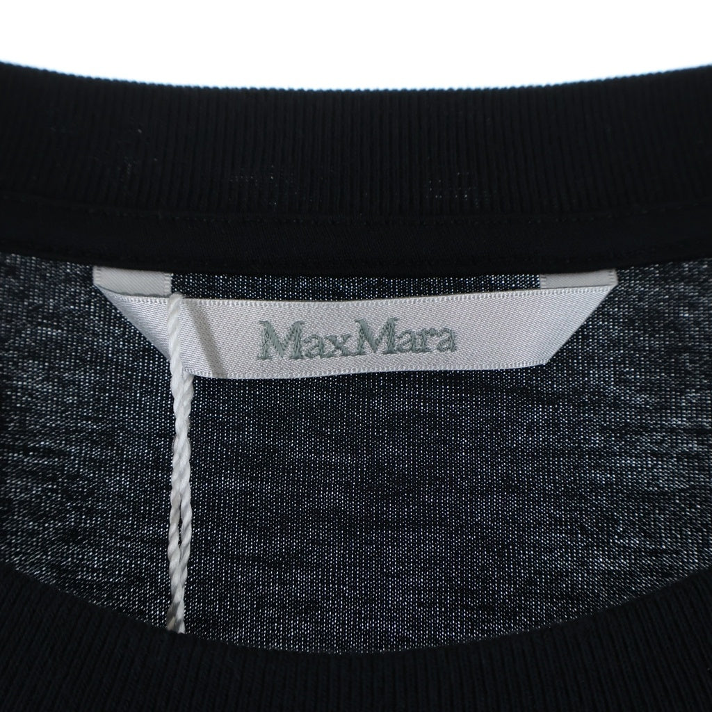 Max Mara(マックスマーラ) Colibri S/S Tee 2511941062 コリブリ プリント半袖Tシャツ ブラック レディース