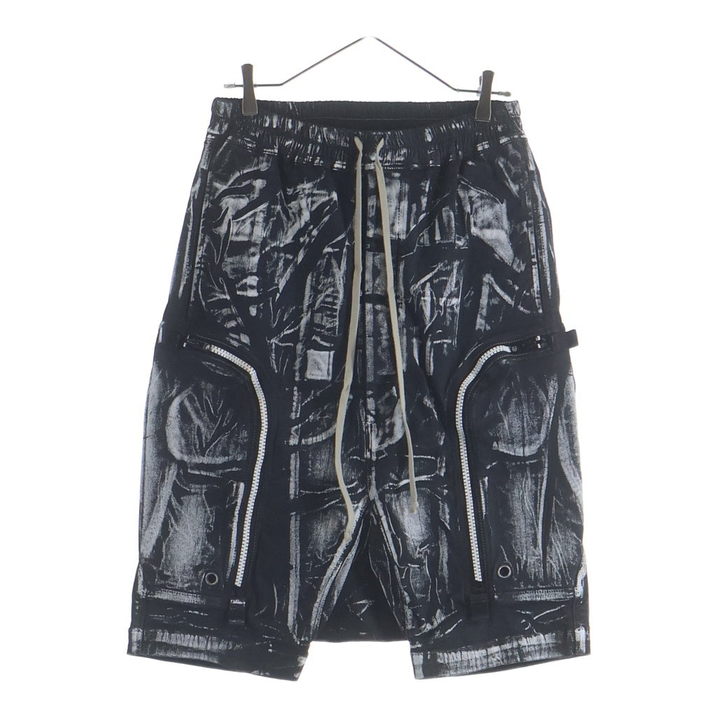 DRKSHDW(ダークシャドウ) 21AW PAINTED BAUHAUS PODS SHORTS DU02A3384-SWF ペインテッド バウハウス ポッヅショーツ ハーフパンツ ブラック/ホワイト