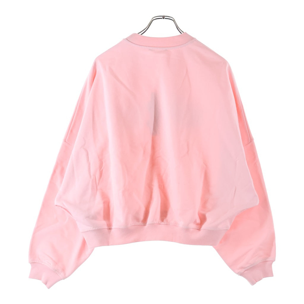 MARNI(マルニ) 23AW フロントプリント クルーネックスウェットトレーナー FLJE0185P2 USCU88 ピンク レディース