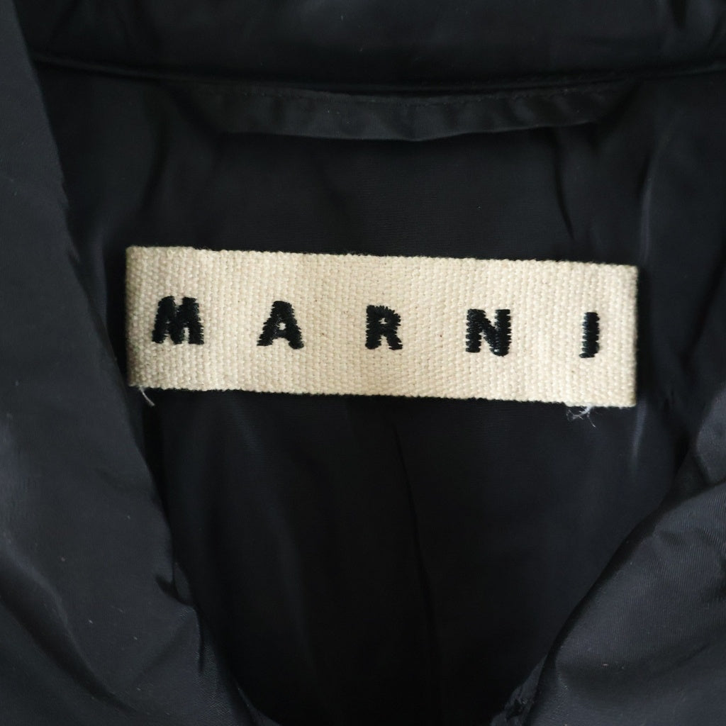 MARNI(マルニ) フロントポケットジップアップナイロンジャケット CUMU0188W0 ブラック