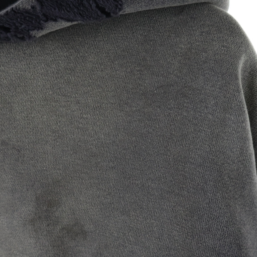 SAINT MICHAEL(セントマイケル) 25AW×BerBerJin DOUBLE FACE HOODIE ベルベルジン ロゴダブルフェイスプルオーバーフーディーパーカー SM-HR1-0000-C56 ブラック