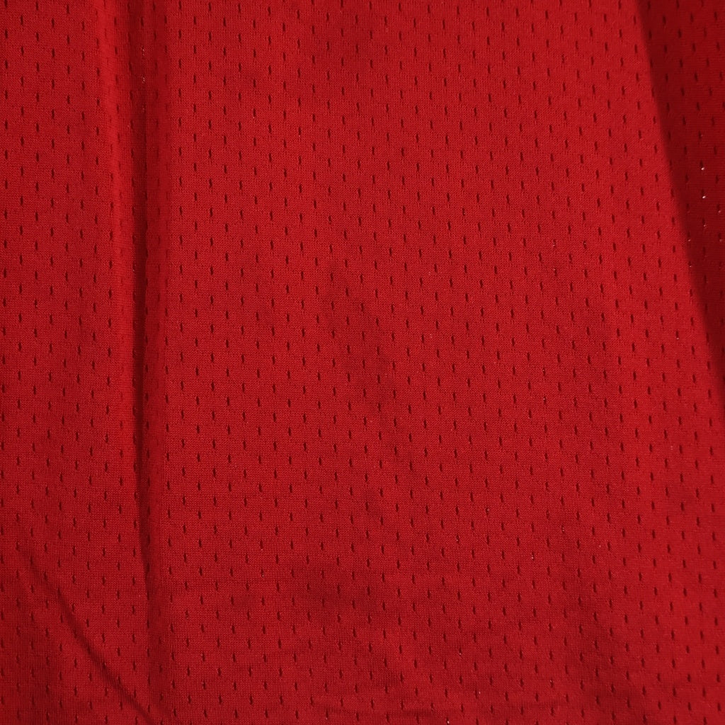 CHROME HEARTS(クロムハーツ) MESH WARM UP JERSEY CHプリントメッシュ長袖カットソー レッド