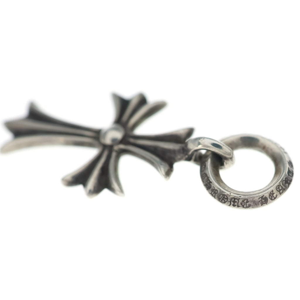 CHROME HEARTS(クロムハーツ) TINY CH CROSS タイニーCHクロス チャーム ネックレストップ シルバー BCA382