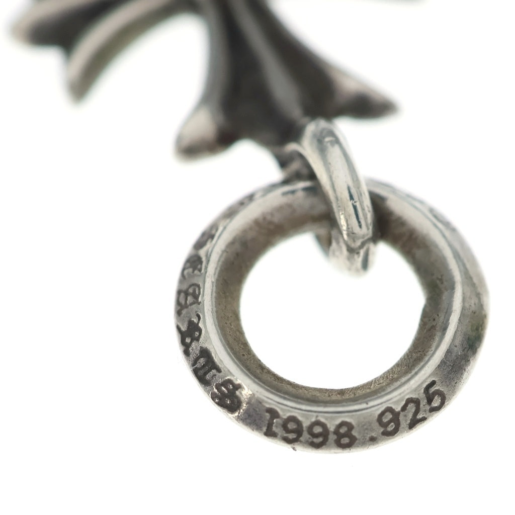 CHROME HEARTS(クロムハーツ) TINY CH CROSS タイニーCHクロス チャーム ネックレストップ シルバー BCA382