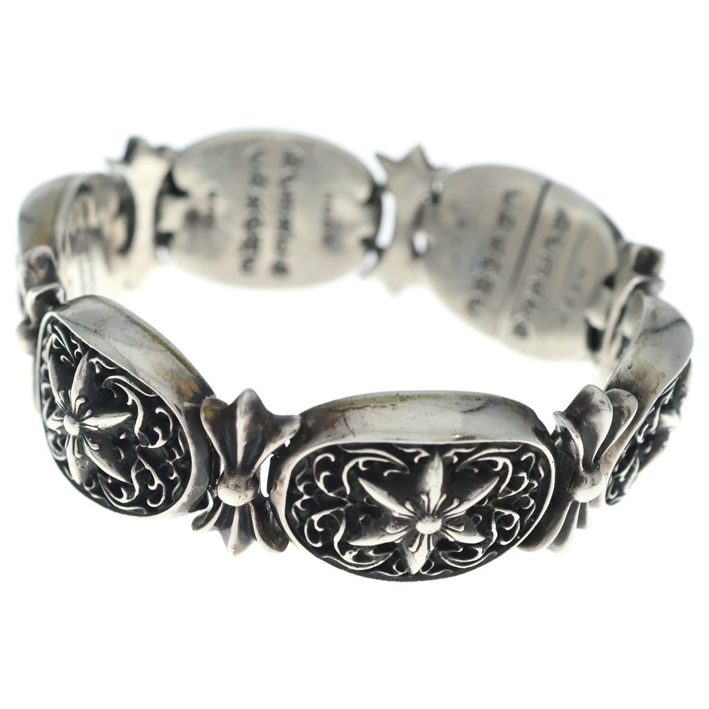CHROME HEARTS(クロムハーツ) TINY OVAL STAR LINK タイニーオーバルスター シルバーブレスレット
