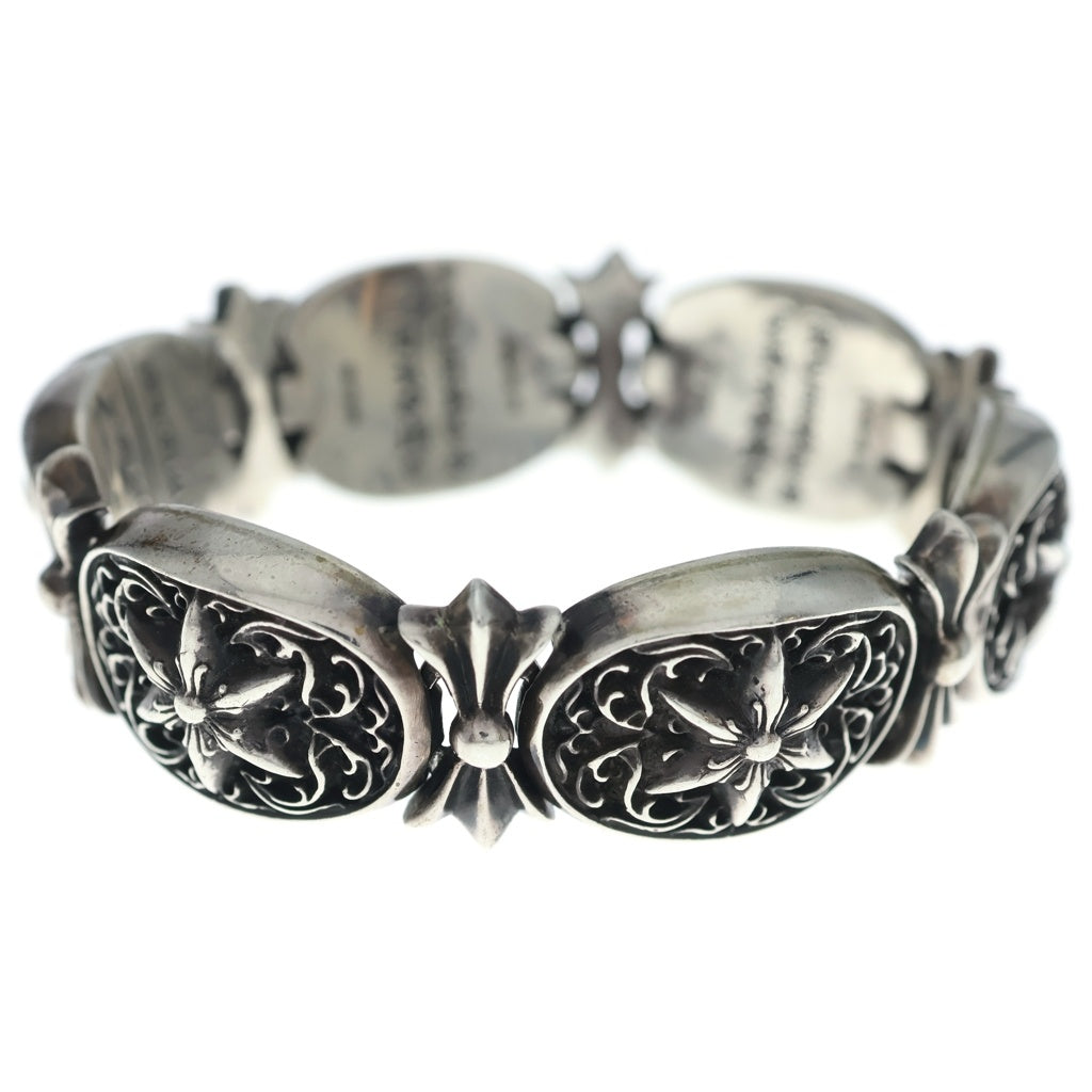 CHROME HEARTS(クロムハーツ) TINY OVAL STAR LINK タイニーオーバルスター シルバーブレスレット