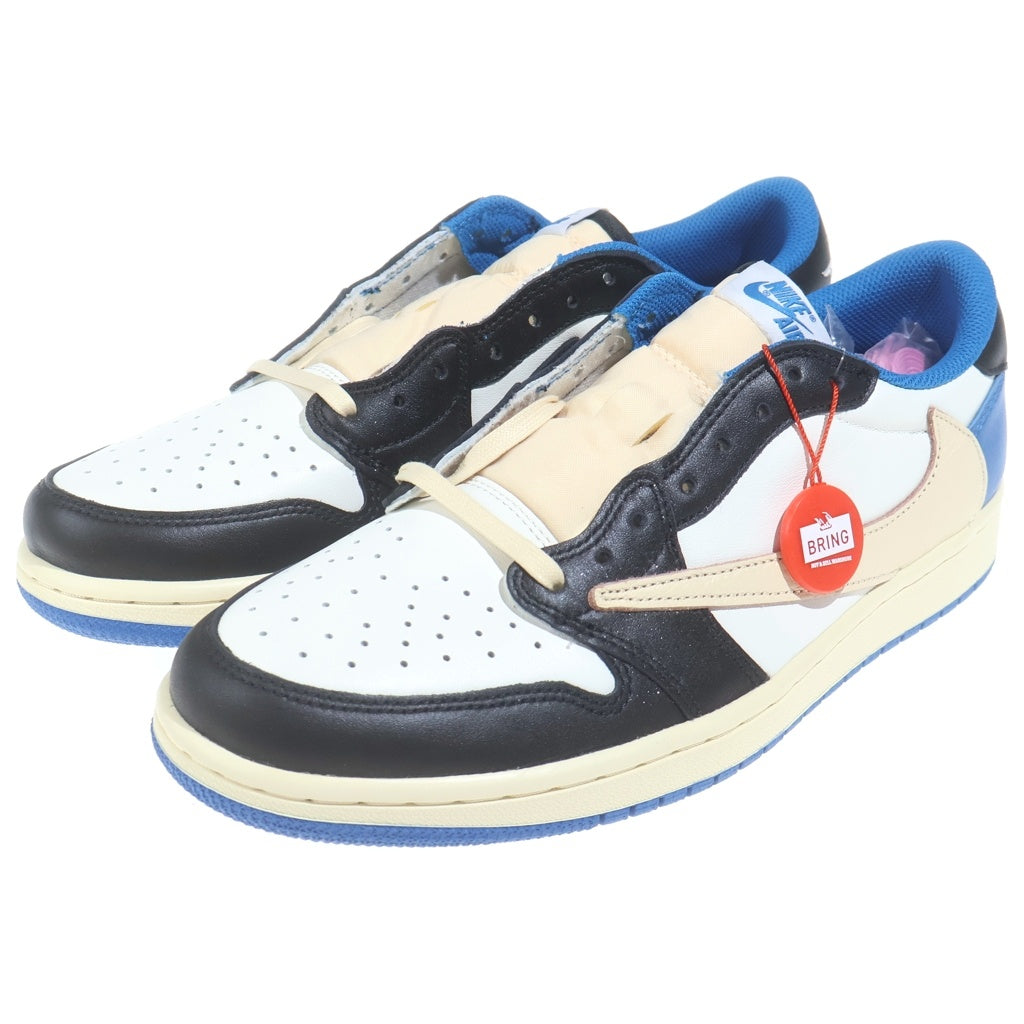 NIKE(ナイキ) ×TRAVIS SCOTT FRAGMENT DESIGN AIR JORDAN 1 LOW OG SP DM7866-140 トラヴィススコット フラグメント エアジョーダン1 ローカットスニーカー US10/28cm