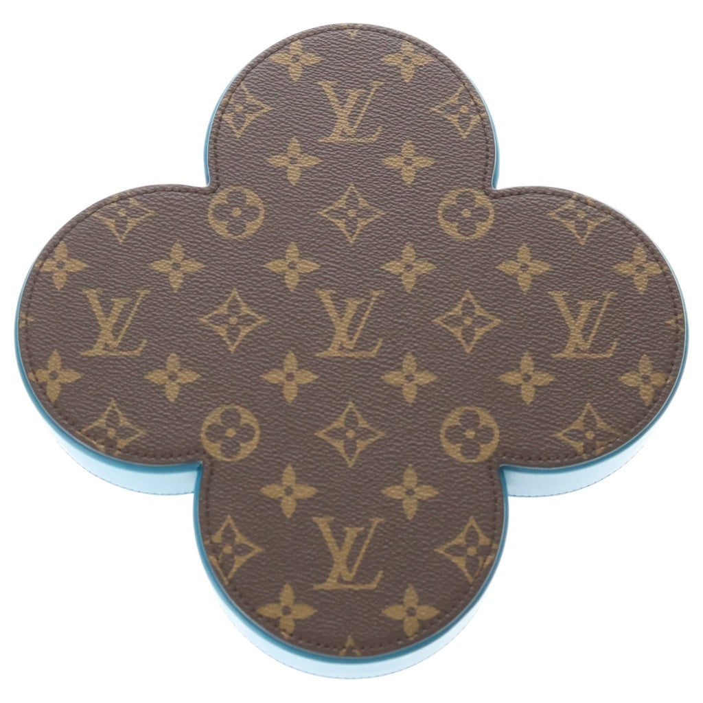 LOUIS VUITTON(ルイヴィトン) ヴィード ポッシュフラワー 小物入れ トレイ ブルー レディース