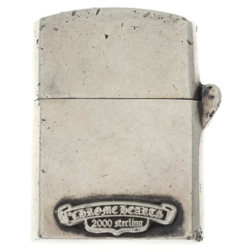 CHROME HEARTS(クロムハーツ) ZIPPO LIGHTERZ-V4 LA限定スモールCHクロスジッポライター シルバー