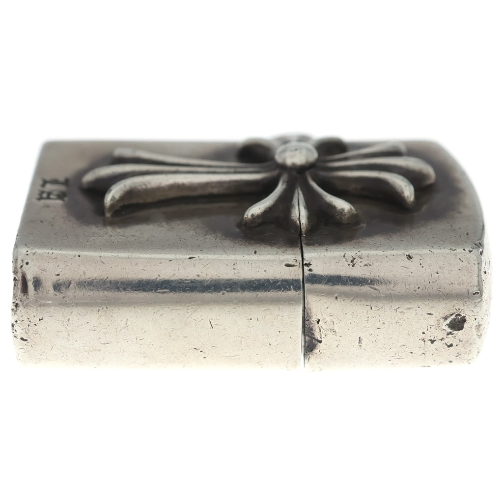 CHROME HEARTS(クロムハーツ) ZIPPO LIGHTERZ-V4 LA限定スモールCHクロスジッポライター シルバー