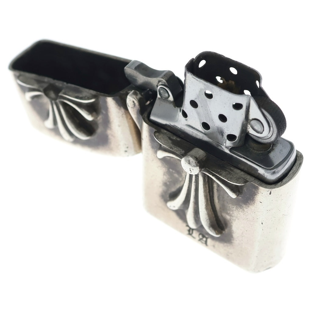 CHROME HEARTS(クロムハーツ) ZIPPO LIGHTERZ-V4 LA限定スモールCHクロスジッポライター シルバー