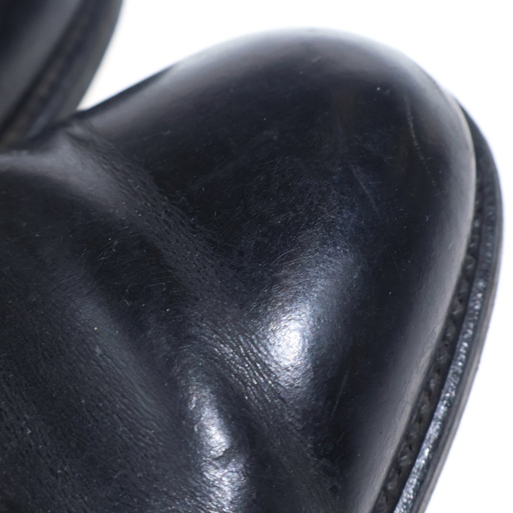NO BRAND(ノーブランド) 90S VINTAGE U.S NAVY SERVICE SHOES ヴィンテージ ユーエス ネイビー レザー サービスシューズ ブラック