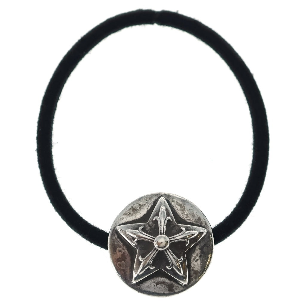 CHROME HEARTS(クロムハーツ) HAIRBAND スターボール ヘアバンド ヘアゴムコンチョ シルバー BCA409