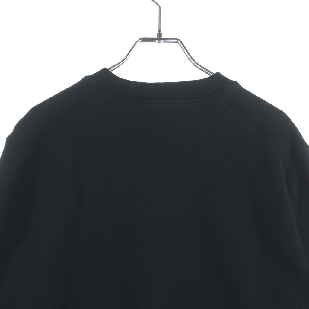 STONE ISLAND(ストーンアイランド) ロゴパッチ クルーネックスウェットシャツ L1S156100060 ブラック