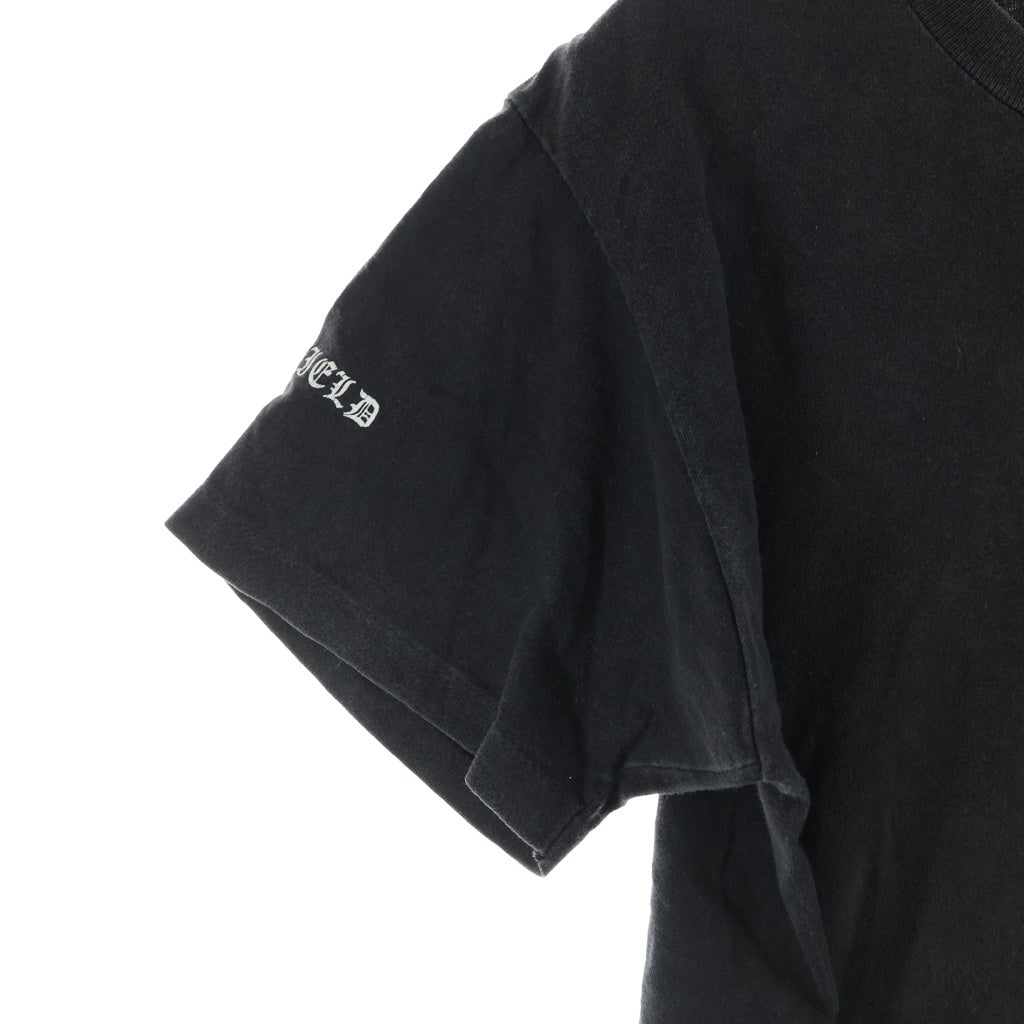 CHROME HEARTS(クロムハーツ) オールド ×max field マックスフィールド ダガープリントTシャツ 半袖カットソー ブラック