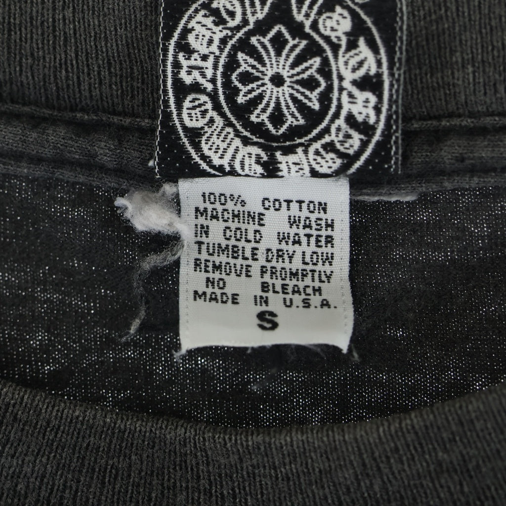 CHROME HEARTS(クロムハーツ) オールド ×max field マックスフィールド ダガープリントTシャツ 半袖カットソー ブラック