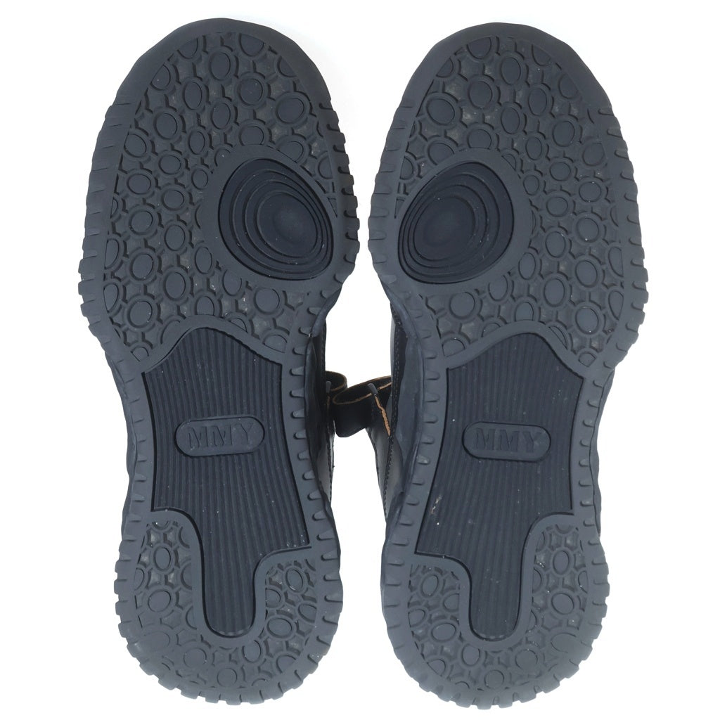 MAISON MIHARAYASUHIRO(メゾンミハラヤスヒロ) KEITH LEATHER LOW キース レザー ロー ローカットスニーカー ブラック A13FW702