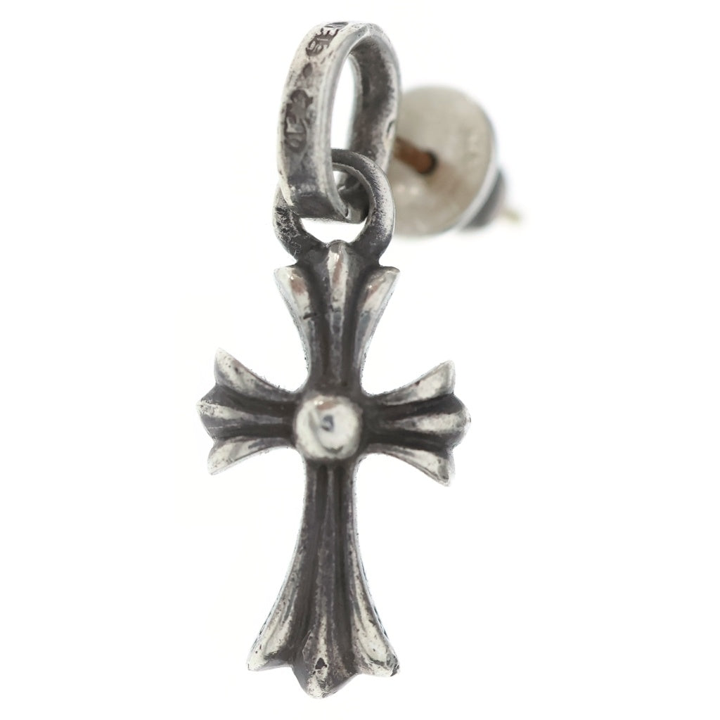 CHROME HEARTS(クロムハーツ) BBY F PPRCHN ベイビーファットクロス ドロップピアス シルバー