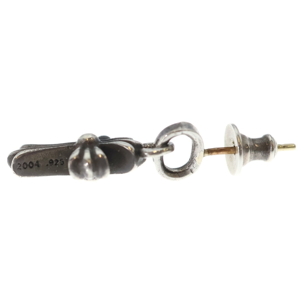 CHROME HEARTS(クロムハーツ) BBY F PPRCHN ベイビーファットクロス ドロップピアス シルバー
