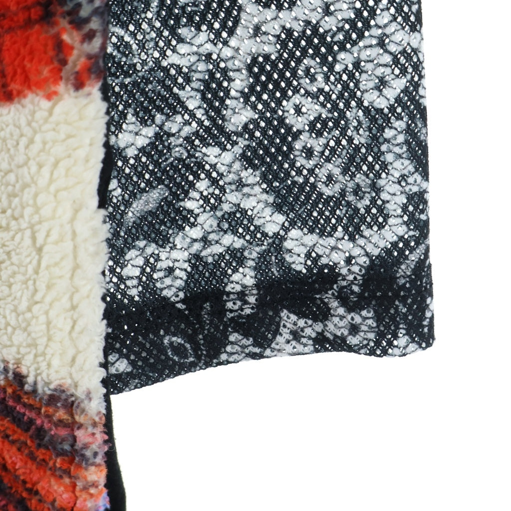 TAO COMME des GARCONS(タオコムデギャルソン) 23AW 袖レース切替 タータンチェックワンピース レッド TL-T019 レディース