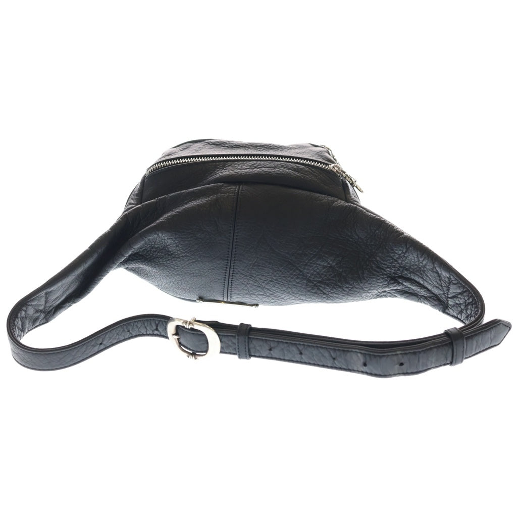 CHROME HEARTS(クロムハーツ) #1 SNAT PACK スナットパック ダガージップ ガンスリンガーベルト レザーウエストバッグ ブラック