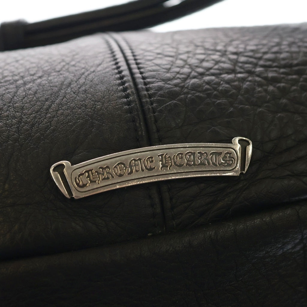 CHROME HEARTS(クロムハーツ) #1 SNAT PACK スナットパック ダガージップ ガンスリンガーベルト レザーウエストバッグ ブラック
