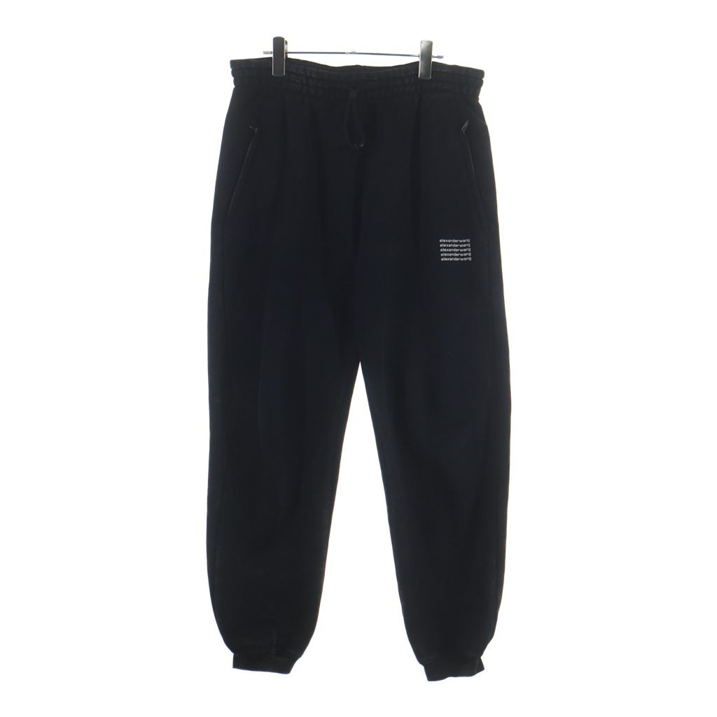ALEXANDER WANG(アレキサンダーワン) ACID WASH SWEAT PANTS アシッドウォッシュスウェットパンツ ロゴプリントウォッシュ加工スウェットパンツ UCC3224049