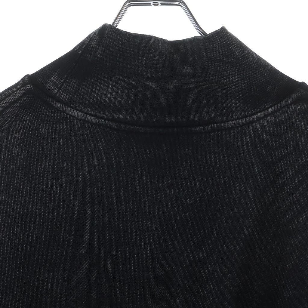ALEXANDER WANG(アレキサンダーワン) 20AW DTC HIGH NECK PULLOVER ウォッシュ加工 ハイネックスウェット トレーナー ウォッシュブラック UCC3221538