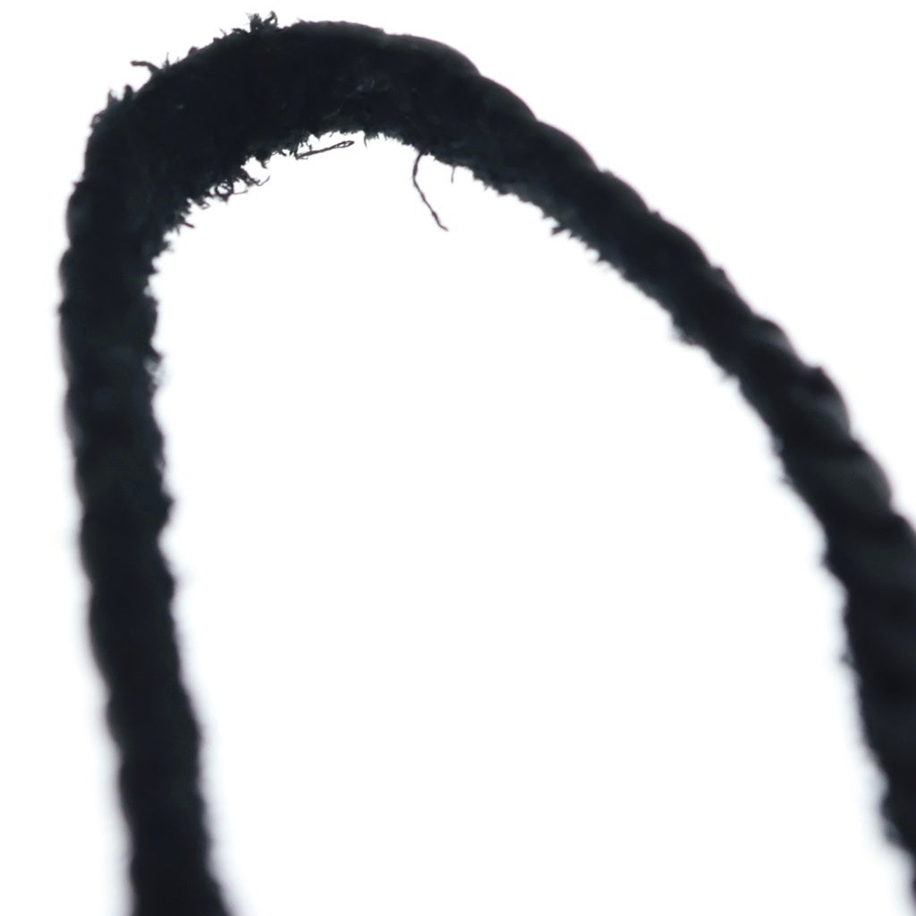 CHROME HEARTS(クロムハーツ) LEATHER BRAID SCROLL ネックレス レザーブレイドネックレス ブラック/シルバー BCA377