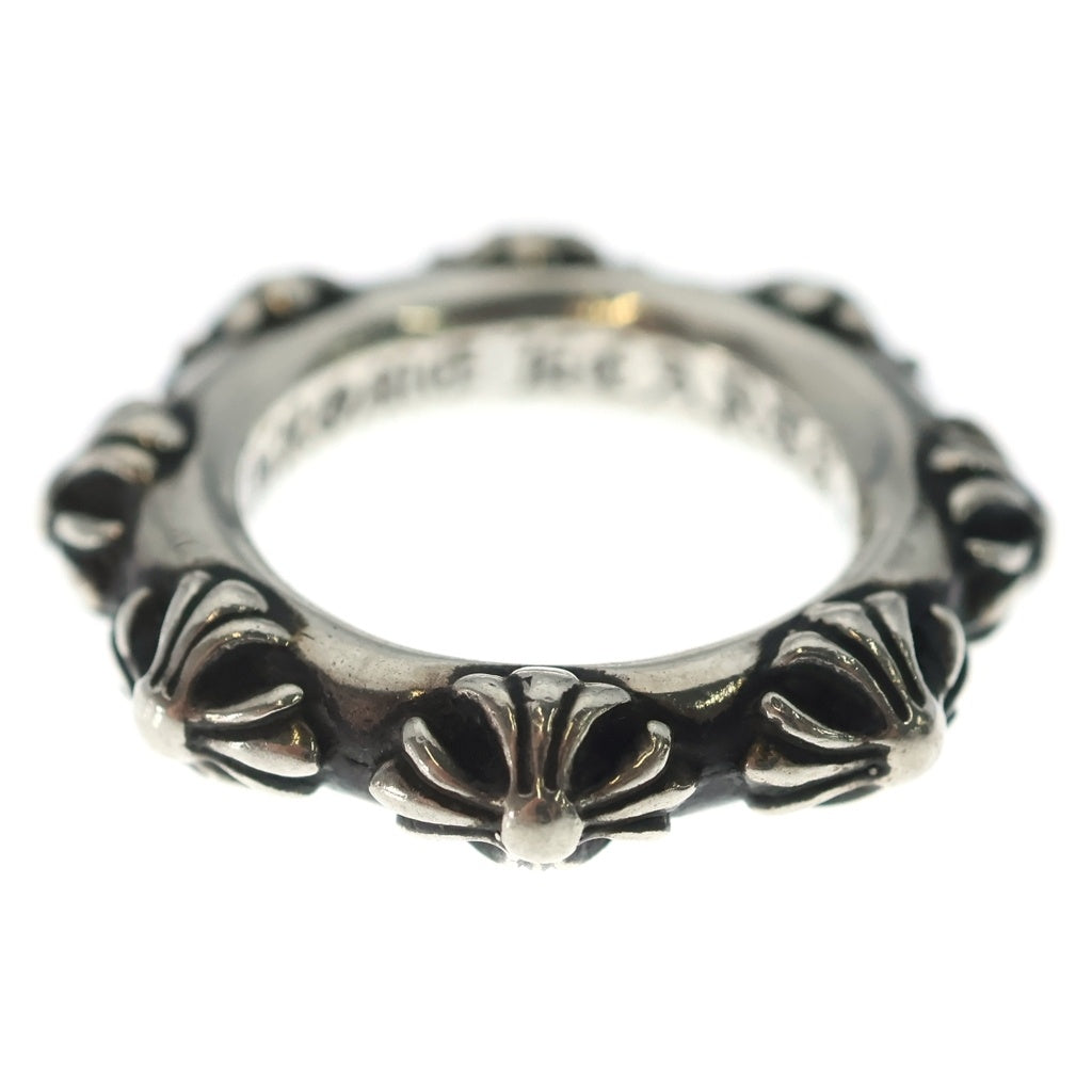 CHROME HEARTS(クロムハーツ) CROSS BAND クロスバンド リング シルバー BCA342