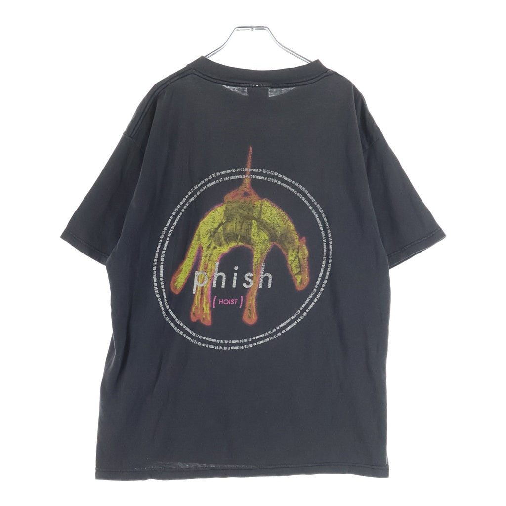 VINTAGE(ヴィンテージ) PHISH HOIST フィッシュホイスト 両面プリント 半袖Tシャツカットソー ブラック
