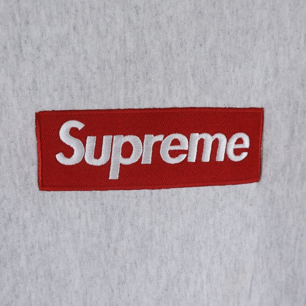 SUPREME(シュプリーム) 18AW Box Logo Logo Crewneck Sweatshirt ボックスロゴスウェットシャツ グレー